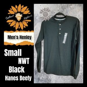 Men's Hanes Henley Small